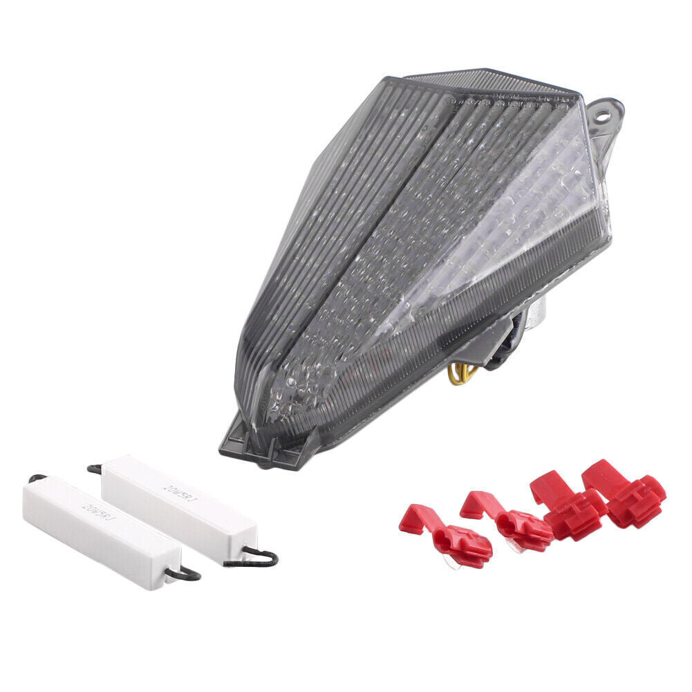 for YAMAHA R6 2006-2007 LED Tail Lamp Rear Taillight Running Light Smoke Lens
