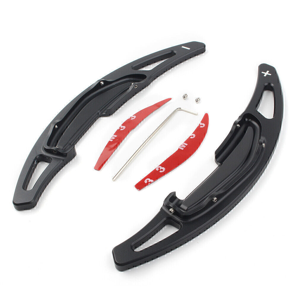 Pair Shift Paddle Shifter Extension for BMW M2 F87 16-17/X5 F85 2016-2017 Black