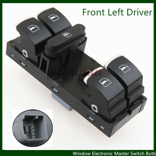 Driver Side Power Window Master Switch 5ND959857 for VW for Passat for Golf for Jetta MK5