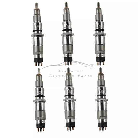 0445120059 0445120231 6PCS Fuel Injector For QSB4.5 QSB5.9 QSB6.7 Engine