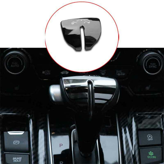 1Pcs Black Steel Gear Shift Knob Shifter Lever Trim for Honda CRV CR-V 2017-2021