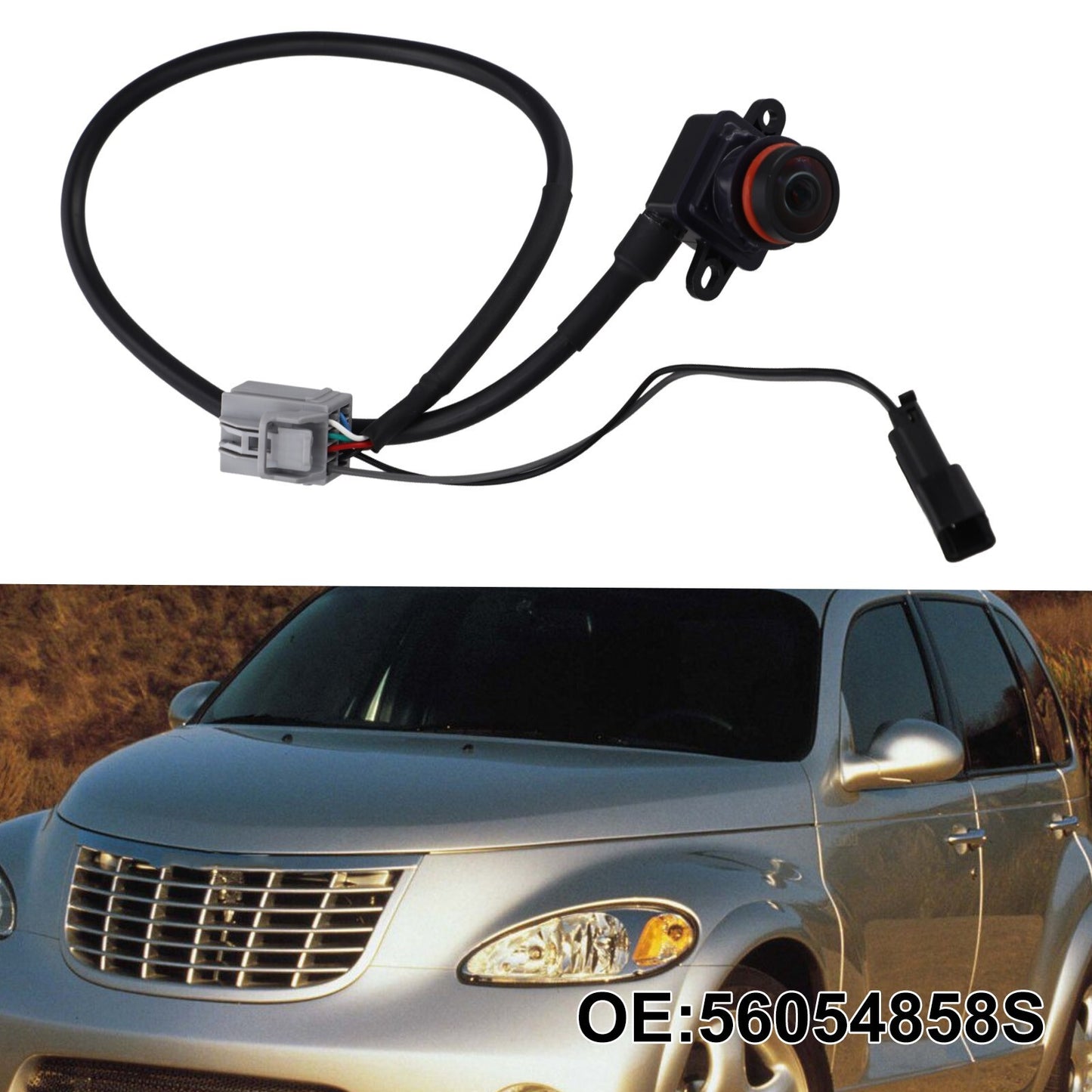 Car Reverse Rear View Backup Assist Parking Camera 56054858S for Fiat Freemont
