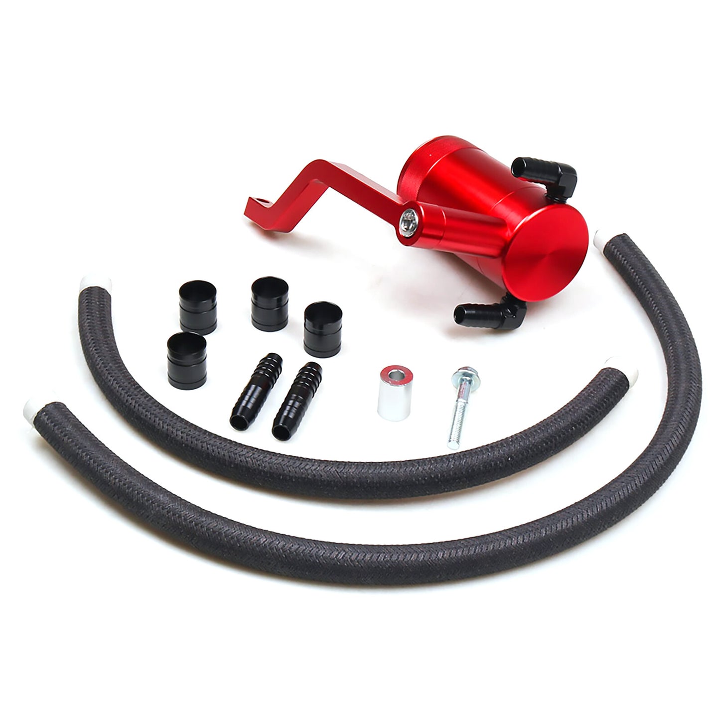 Aluminum Alloy 6.4L Billet Oil Catch Can Kit For HEMI 5.7L/6.4L 2011-2023