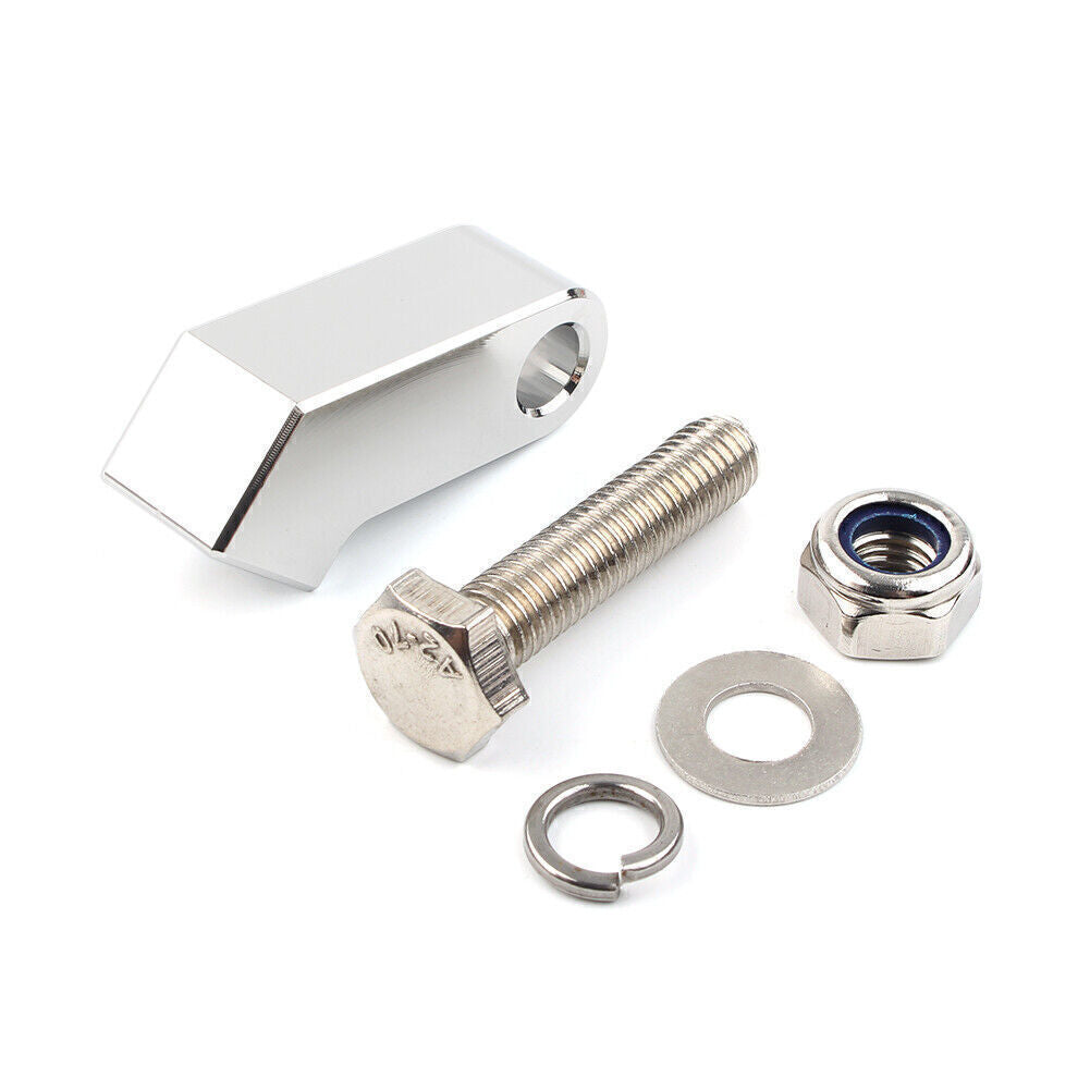 Headlight Mounting Block Bracket for Harley Custom Headlight Mount Kit Chrome