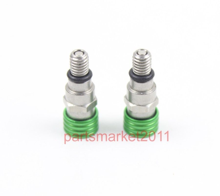 Green M5 Fork Air Bleeder Pressure Relief Valve for Kawasaki for Honda for Yamaha for KTM