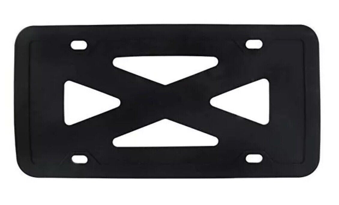 Car license plate frame cover cap, trunk black silicone, suitable for new  for ford  models
