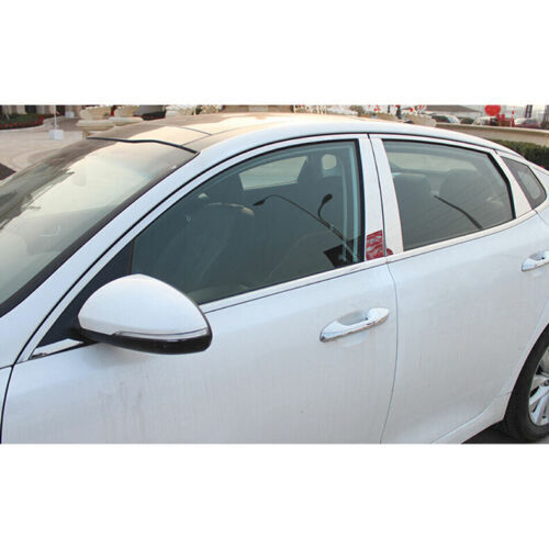 Chrome Pillar Posts for Kia Optima 2016-2020 6Pcs Set Door Trim Mirror Cover Kit
