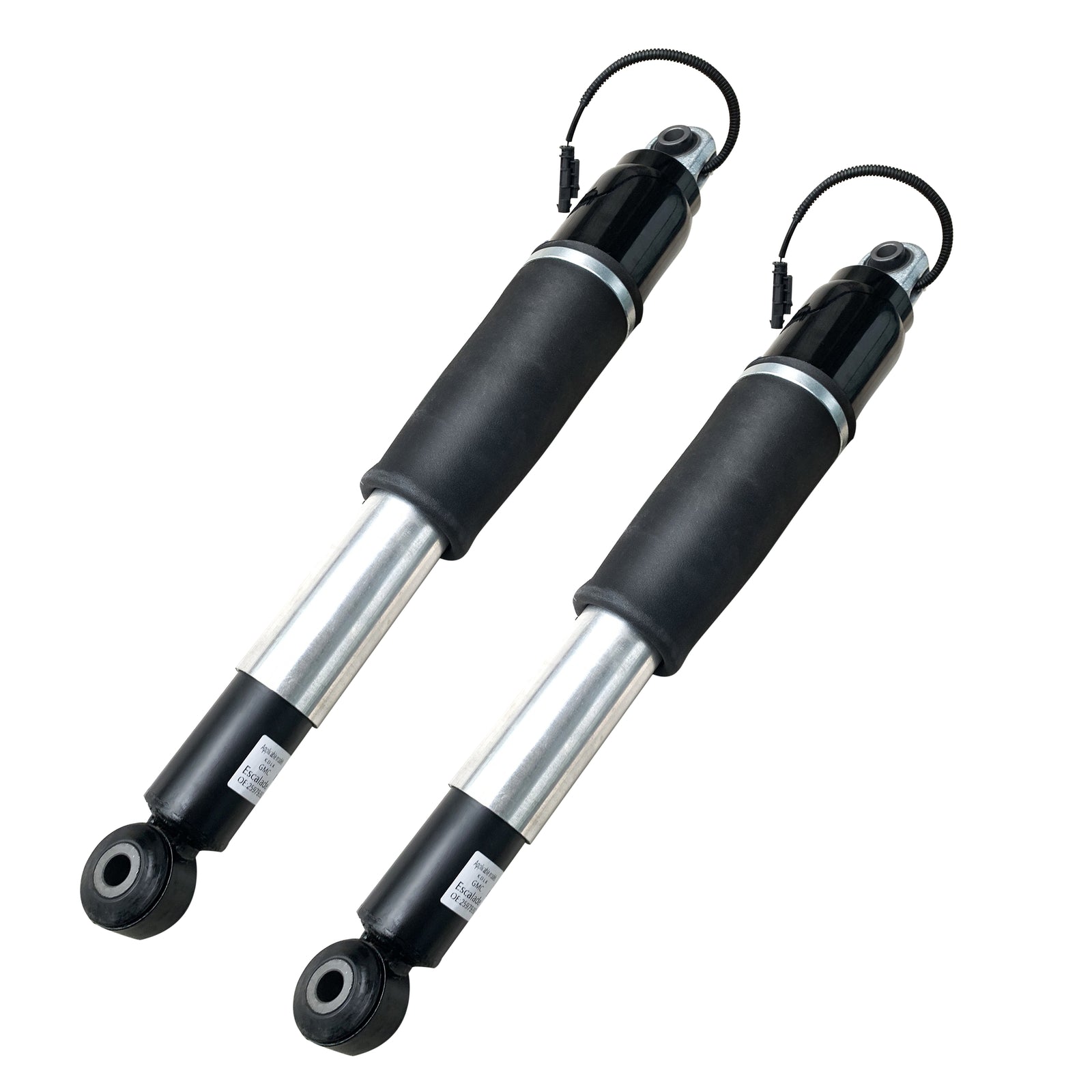 Pair Rear Shock Struts Electric for GMC for Yukon for Escalade ESV Suburban Tahoe 2015