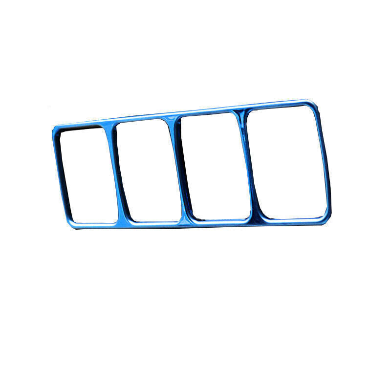 Headlight Button Frame Cover Trim for Nissan Sentra Sylphy 2013-2019 Blue Steel