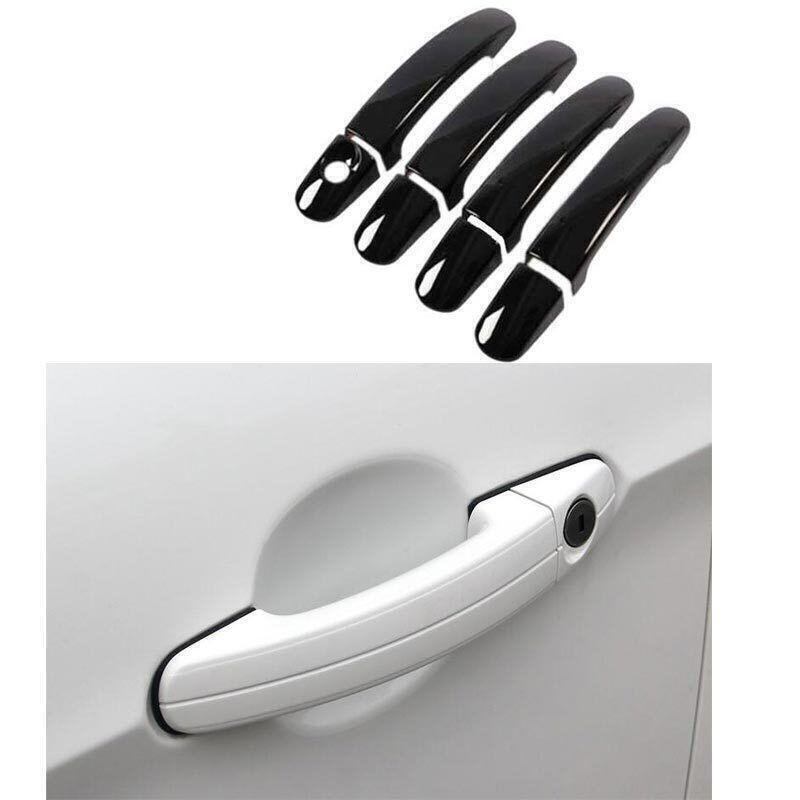 8PCS Cover Trim Gloss Black for Ford Escape Kuga 13-19 Exterior Side Door Handle
