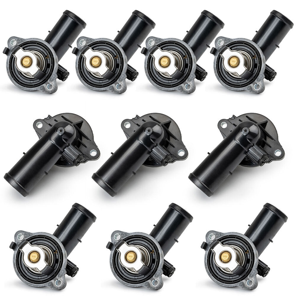 10-pack engine coolant thermostats suitable for Jeep for Wrangler JK 3.6L 2011-2018 5184651AH