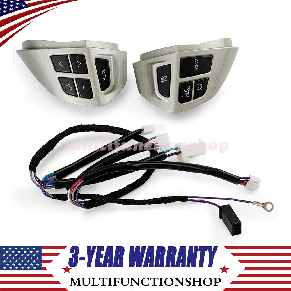 2x for Mitsubishi Montero/Lancer/ASX Radio Volume Steering Wheel Control Switch