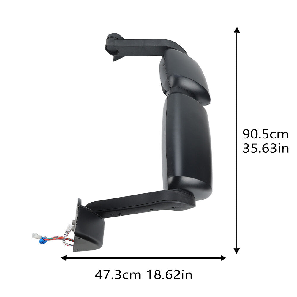 F¨¹r for Iveco Eurocargo 2006-2024 Komplettspiegel Elektrisch Langer Spiegelarm Links
