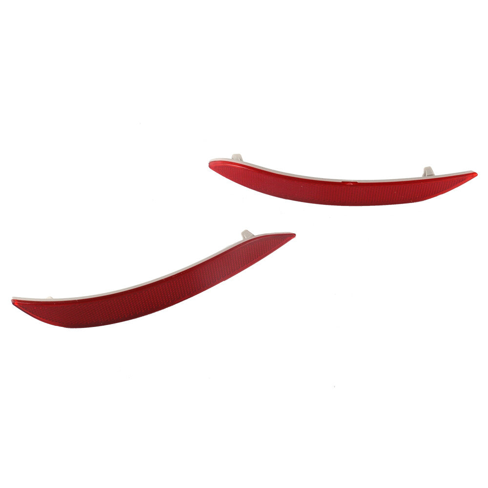 1Pair Rear Bumper Reflector Light Lamp Red for BMW E84 X1 2013 2014 2015
