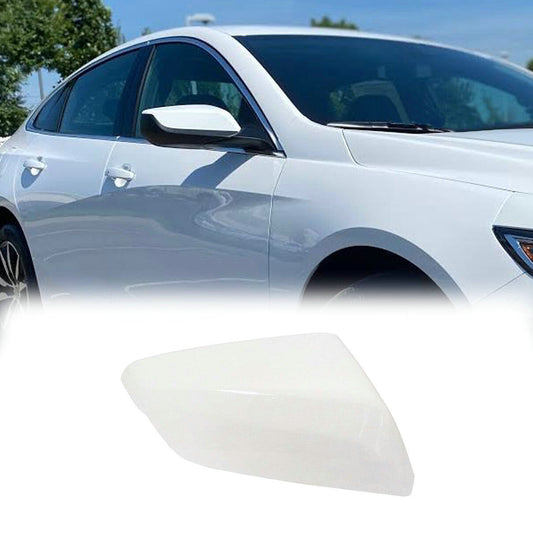 2016-2020 for Chevrolet Malibu White Passenger Side Door Wing Mirror Cover Cap For