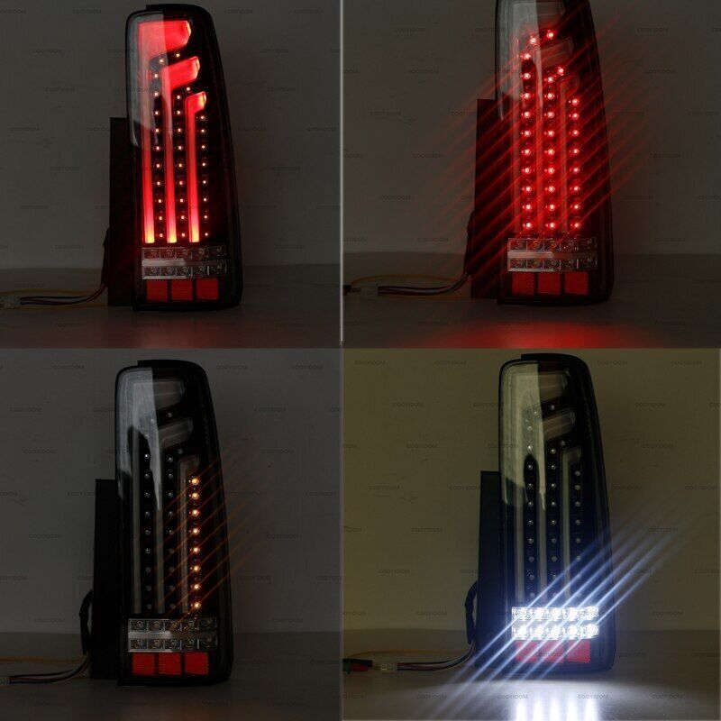A pair of rear LED taillights and brake lights for the for SUZUKI for JIMNY SN413 hardtop 1998-2017.