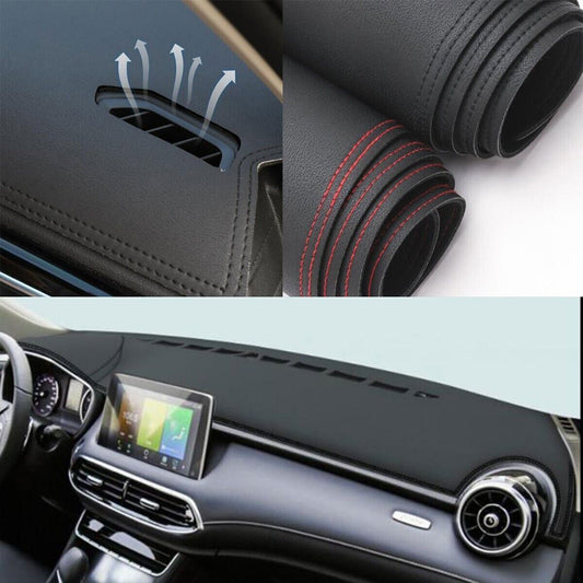 1PCS PU leather Dashboard Dash Mat Non-slip DashMat Shade Pad for MG HS 2020+