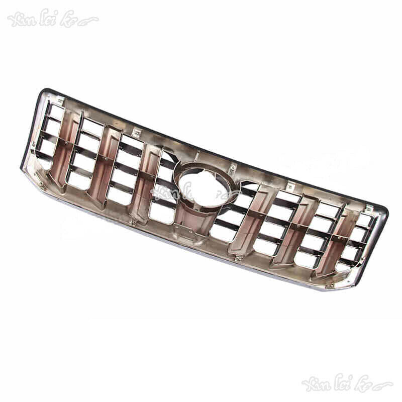 for Toyota Prado FJ/LC120 2003-2009 Chrome ABS Front Center Grille Cover Replace