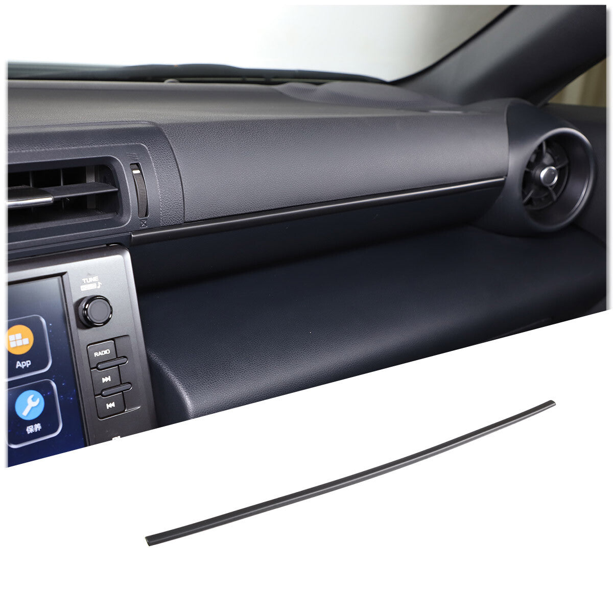 ABS carbon fiber exterior door cup handle cover trim for Nissan 370Z (2009-2020)