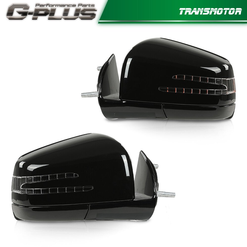 Black rearview mirror assembly suitable for 05-11 for Mercedes-Benz W164 X164 ML GL