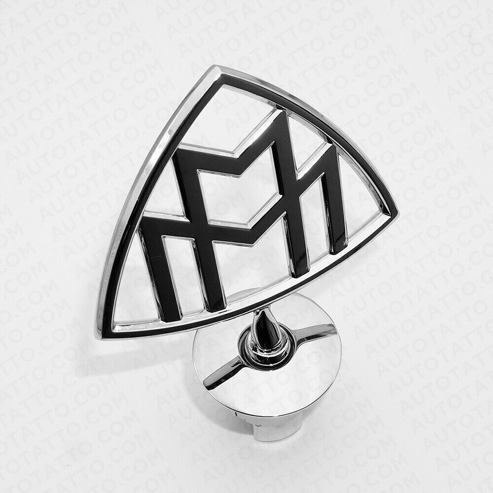 1X OE for Maybach Hood Emblem Ornament Badge Standing Star AMG Edition