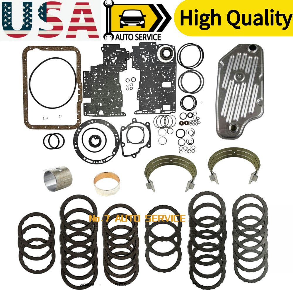 5R55E 5R44E 4R44E Super Master Rebuild KIT 97-UP 4WD Filter 2 Band Clutch Plates