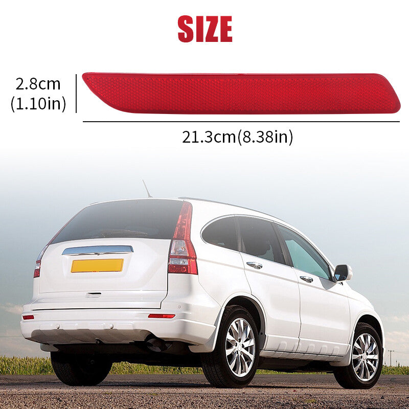 Rear Bumper Reflector Left Side Marker Light Cover for Honda CRV CR-V 2010 2011