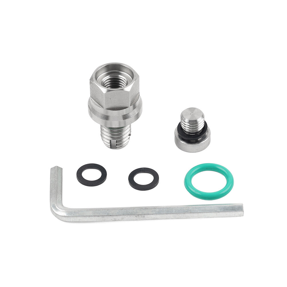 M10.4-1.25x15mm Oil Drain Plug Self-tapping Piggyback Stainless Steel Repair Set