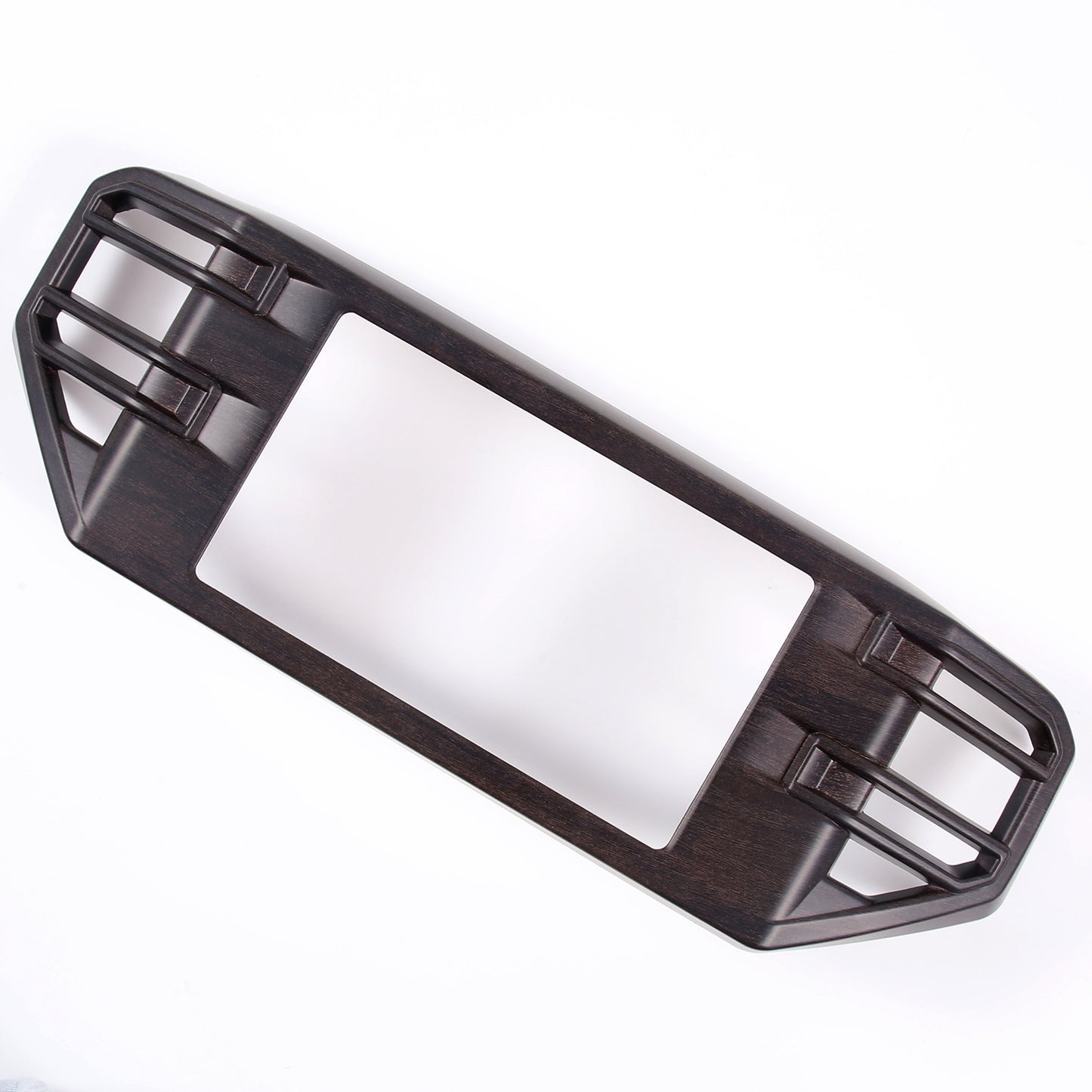 Black stainless steel front grille cover with fly netting for Toyota FJ Cruiser 07-21