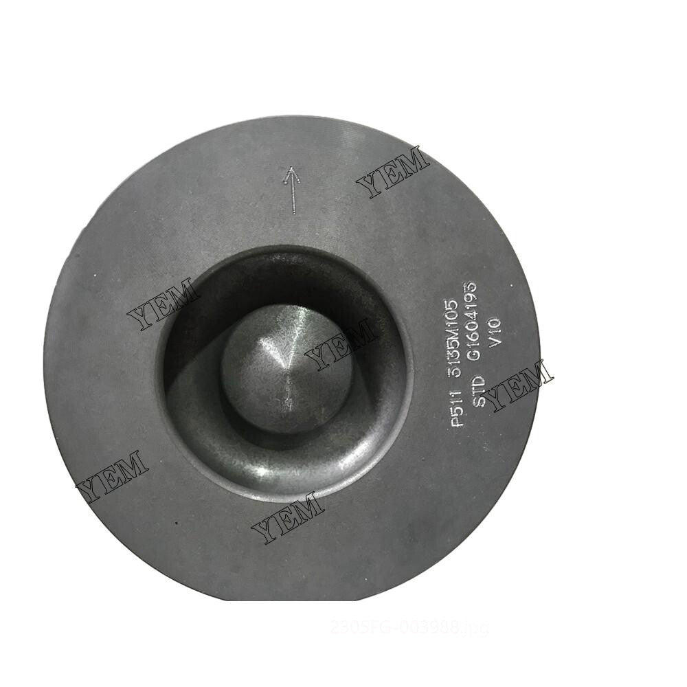 4-piece set of 3054C pistons with pins 415P011 3135M105 G1604193 suitable for Caterpillar engines.