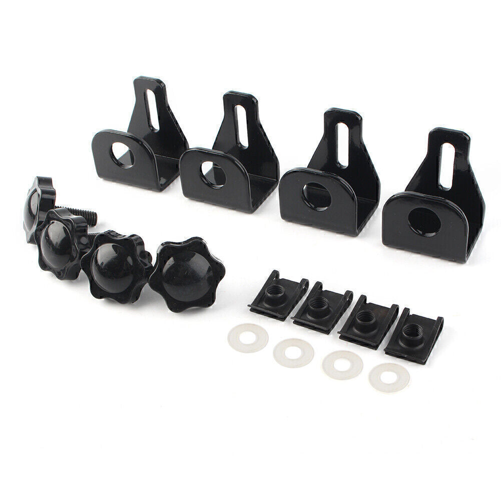 for Harley Touring Security Theft Deterrent Saddlebag Lock Mounting Brackets