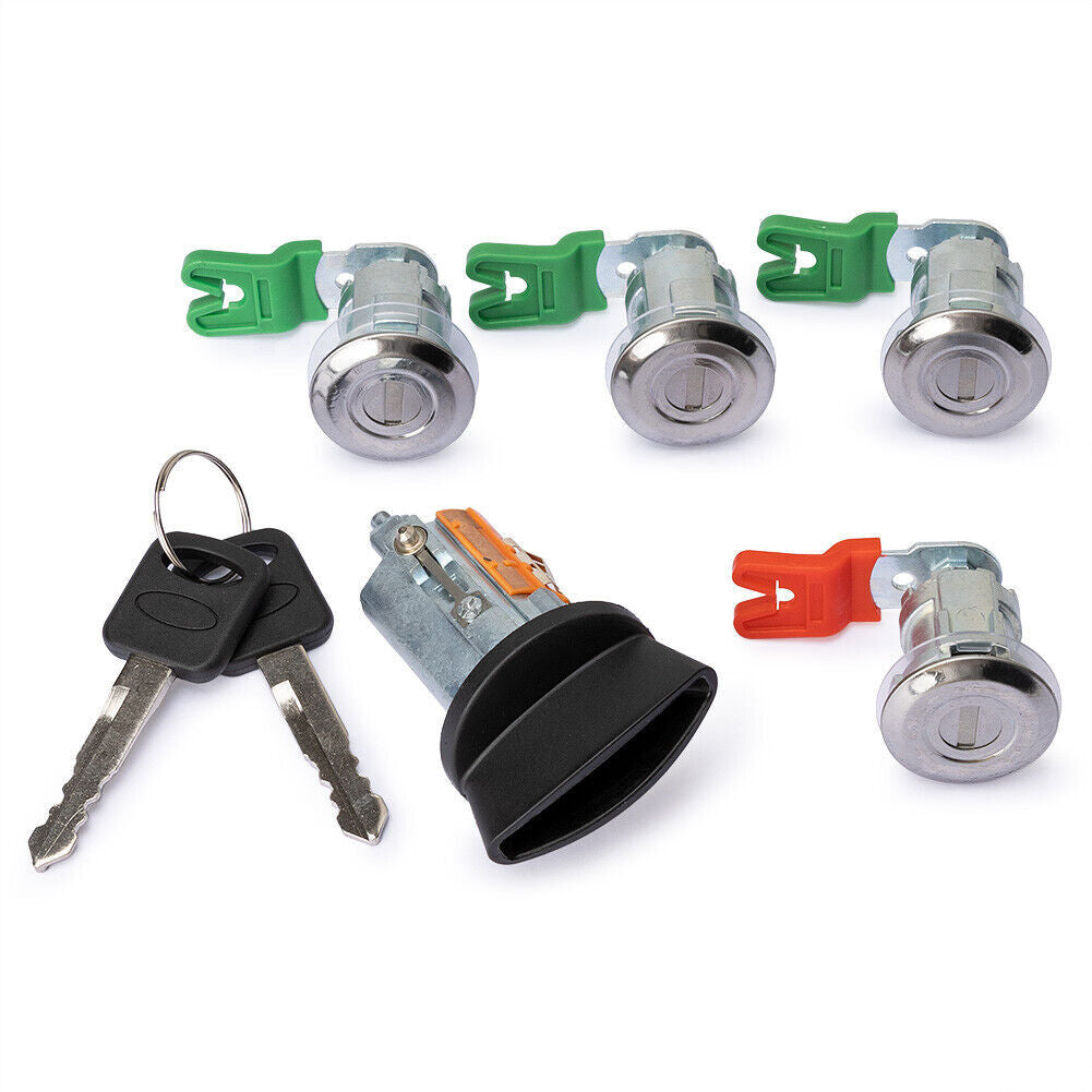 703369 Ignition Cylinder 4 Door Lock Set for Ford Econoline Van E150 E250 E350