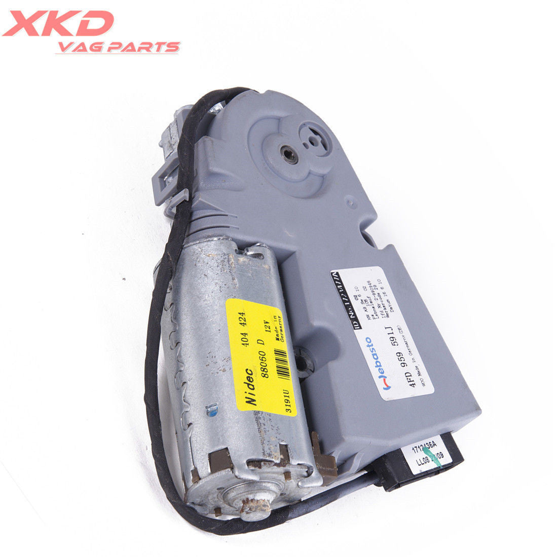 Car sunroof motor 6-pin connector suitable for Volkswagen for Passat Touareg, for Audi A4, A6, S4, RS4 4B09591J