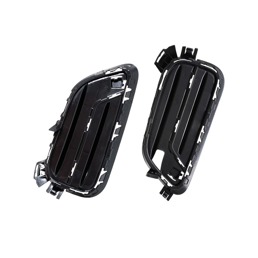 Front Left + Right Bumper Inserts Grille Cover Fits For X3 2015 2016 2017