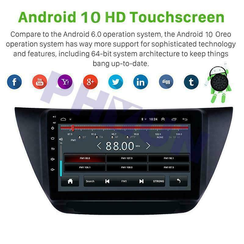 For 2006-10 for Mitsubishi Lancer IX 9 Android 10.0 Car Radio Stereo GPS w/ Camera