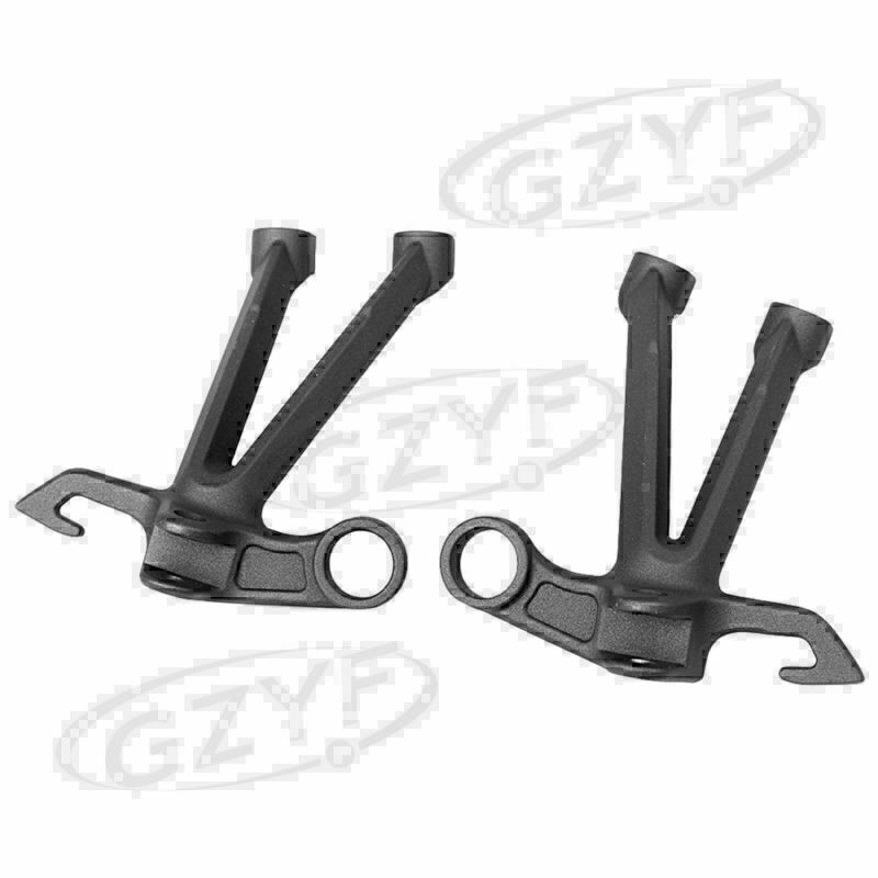 for Suzuki GSXR 1000 2007 2008 Rear Passenger Footrest Foot Pegs Brackets