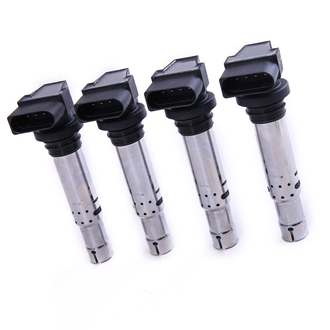 4Pcs Ignition Coil Kit FitFor for VW Beetle for Golf for Jetta Caddy for AUDI A3 036 905 715 F