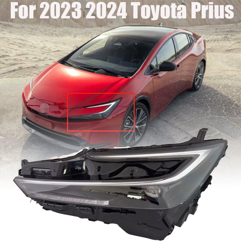 Left LH Driver LED Headlight Headlamp For 2023 2024 for Toyota Prius