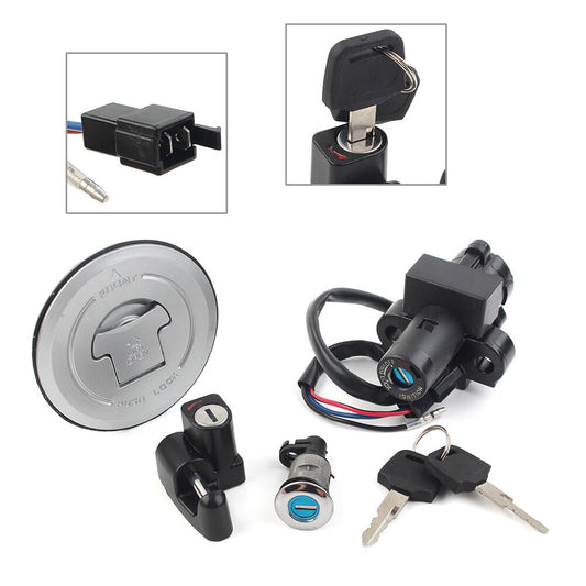 Fuel Gas Tank Cap Ignition Switch Lock Key Set Fit for Honda CBR250 Hornet 250 98-02