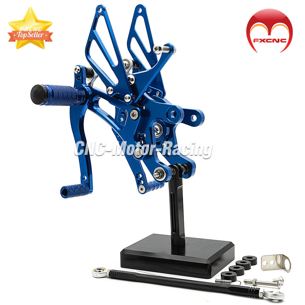 Suitable for Yamaha YZF R6 1999-2000 2001 2002 CNC geared footrest pedal GP