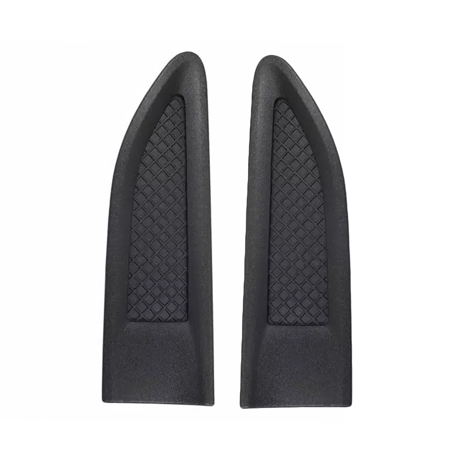 Pair Front Mudguard Vent Molding Insert DG1Z-16178-C for Ford For Taurus 13-19