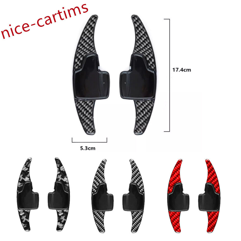 ABS/Carbon Steering Wheel Paddle Shifter for Ford Focus 15-22EcoSport/Escape 20+