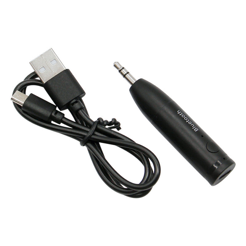 Car 3.5mm Bluetooth Receiver Wireless AUX Handsfree Stereo Music Audio Adapter