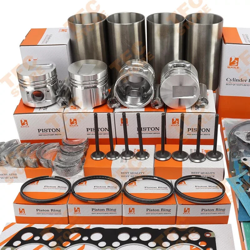 S4S for Mitsubishi Engine Overhaul Rebuild Kit Piston Piston Ring Liner Gasket