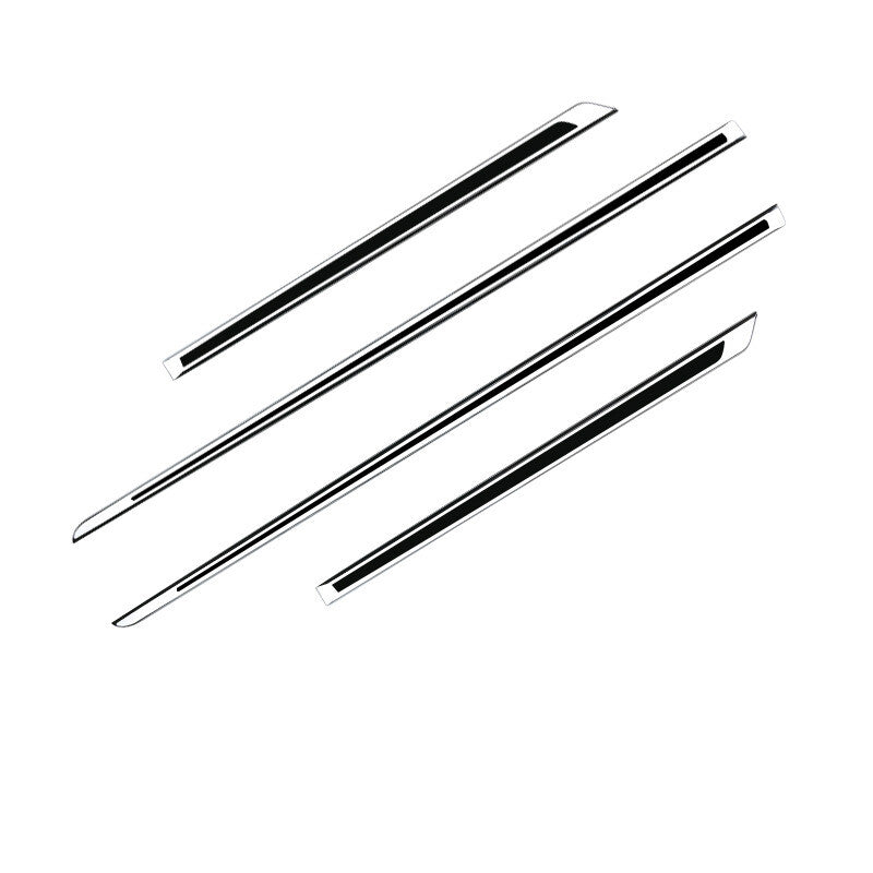 4PCS Strip Trim Black Titanium for Lincoln MKZ 2013-2020 Car Door Guard Molding