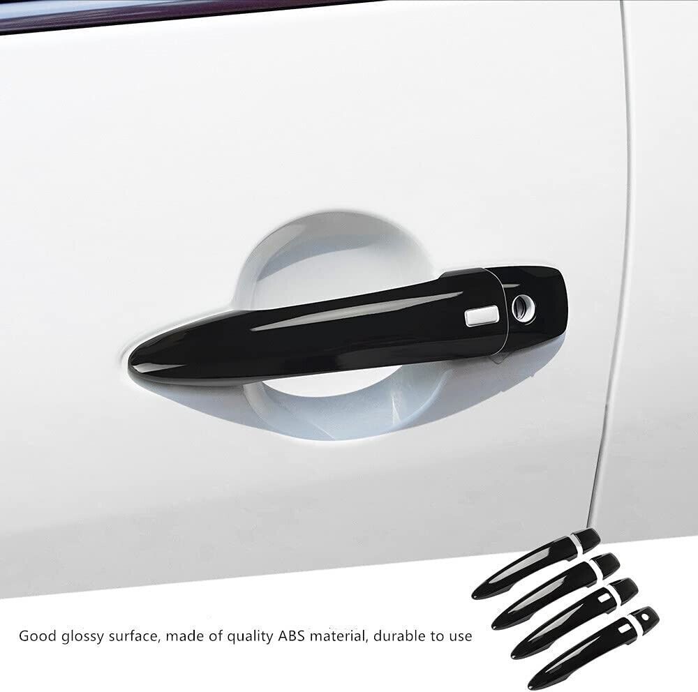 for Nissan Altima 2019-2024 Sentra Rogue New Gloss Black Door Handle Cover Trim
