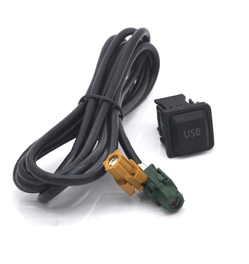 USB cable Button Switch panel for VW for Jetta MK5 MK6 for Golf 6 for Passat B6 B7 CC for Tiguan
