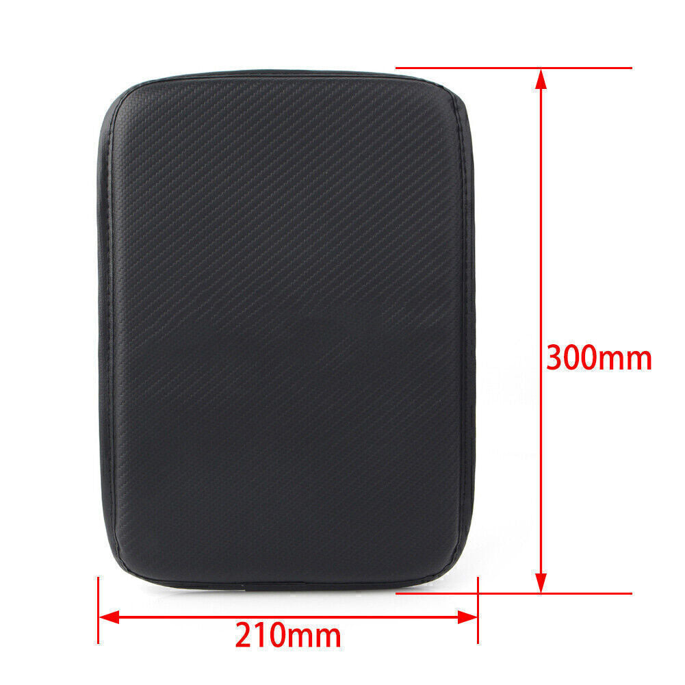 Car Center Console Armrest Cushion Mat Pad Cover Carbon Fiber Fit for FORD FOCUS ST