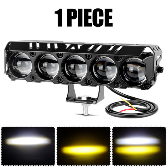 1x 24W LED Work Light Bar Fog Driving Lamp Spot Pods Car SUV ATV Yellow White
