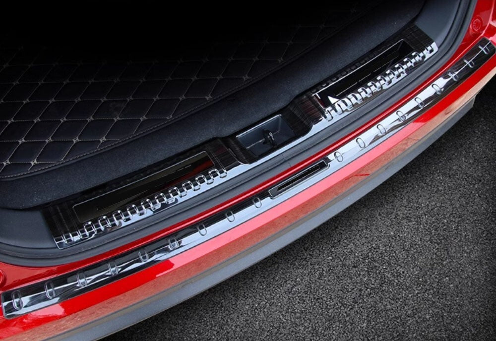 For 2018-2024 for Mitsubishi Eclipse Cross Rear Bumper Protectors Accessories 2PCS